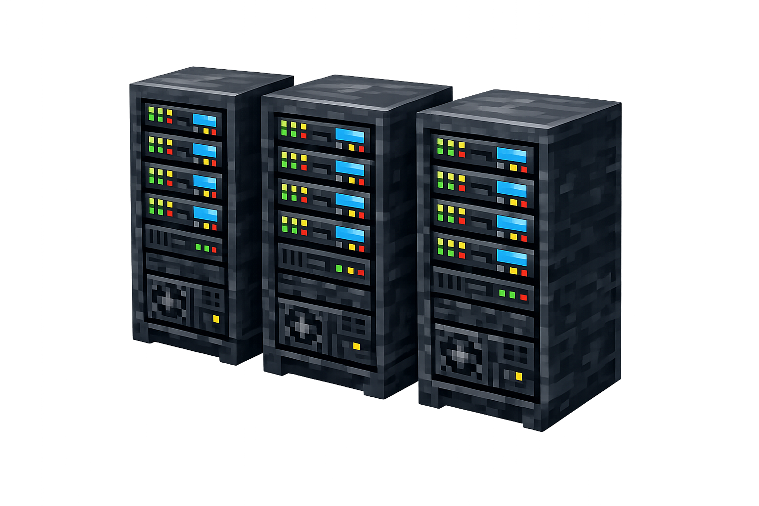 ForgeHost server infrastructure illustration