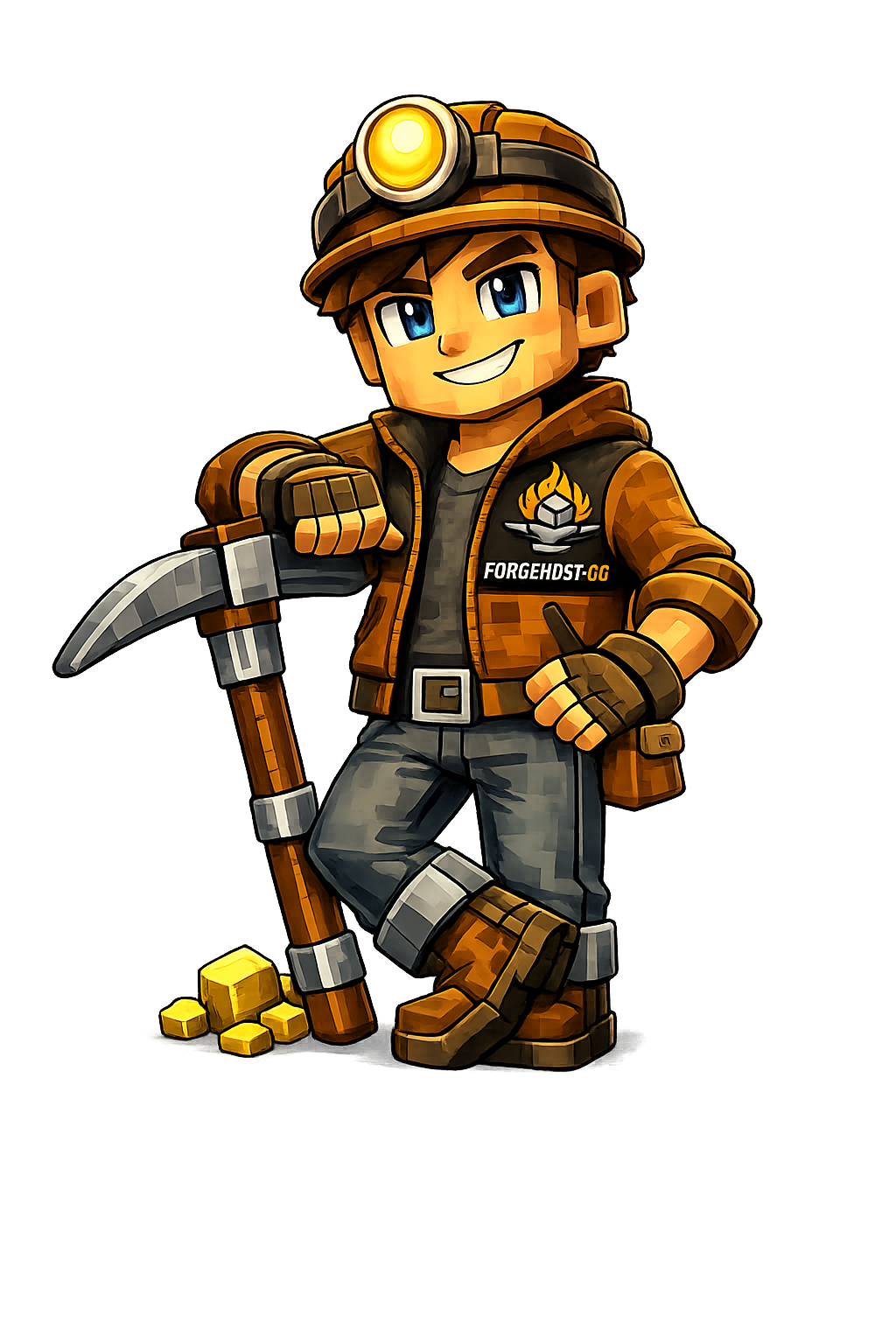 Minecraft character — ForgeHost Minecraft hosting