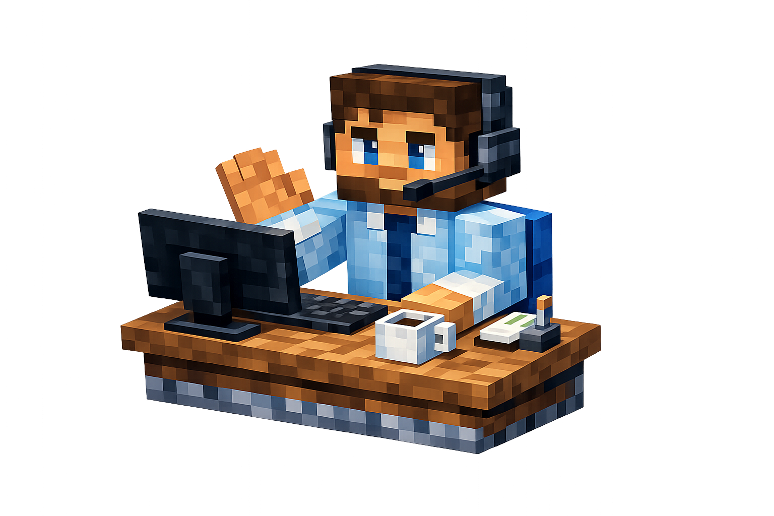 ForgeHost — Support illustration